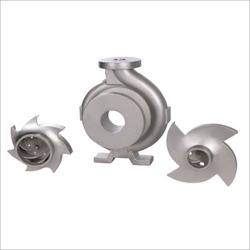 Investment Casting Of Pump Parts - Volute Casing And Impeller Application: Submersible