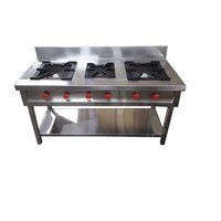 Three Burner Range - Application: Commercial