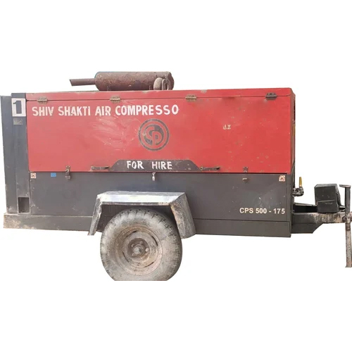 Metal Portable Diesel Screw Compressor
