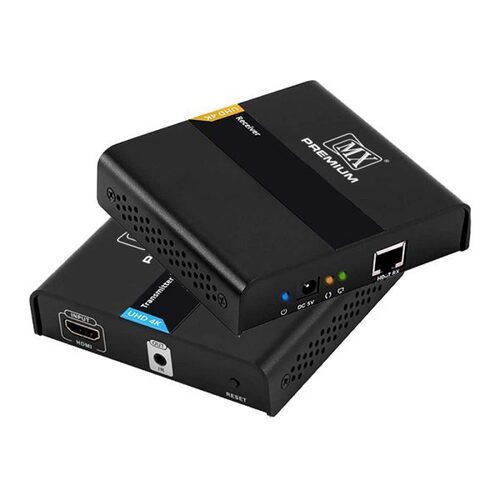 MX Premium 120m HDbitT HDMI over IP CAT5 5e 6 Extender with 4K x 30Hz