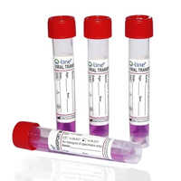 Vtm Kit With Swabs - Unisex Cotton Blend Nasal And Oral Sample Extraction And Collection | Ideal For Covid Testing