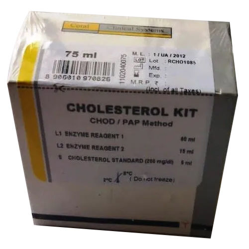 Coral Cholesterol Biochemistry Kit Suitable For: Clinic