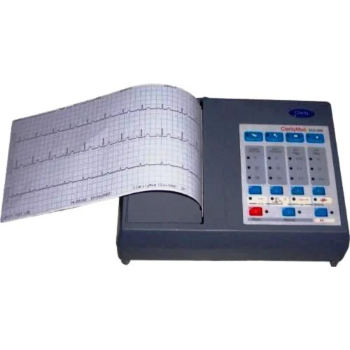 Grey Clarity Ecg Machine Ecg100 - 3 Channel