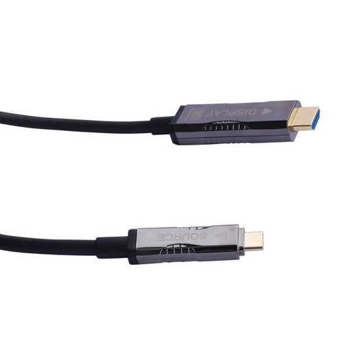 MX Premium Type C to HDMI AM 2.0 AOC cable (18Gbps 4K 60HZ) 20 Meter