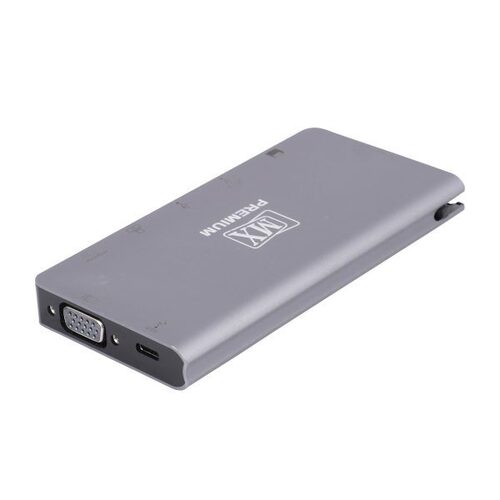 Mx Premium Type-c To Usb 3.0 X 2 Hdmi Vga Rj45 Micro Sd Sd Type-c