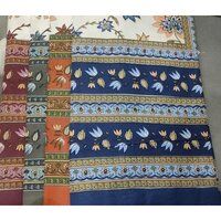 Kalamkari Prints Jaipur Bed Sheets 108x108 Inch