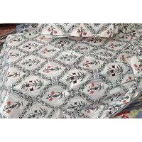 Block Print Style Bed sheet King Size