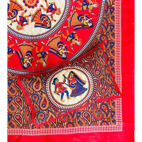 Sanganeri Diwan Bed Sheet