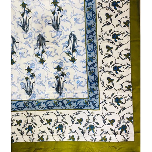 Jaipuri Printed Cotton Bed Sheet