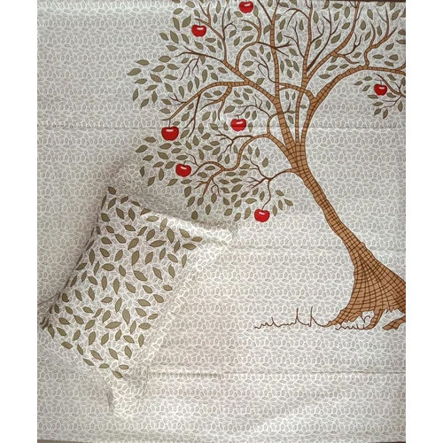 Jaipur bedsheets Tree Printed King Size