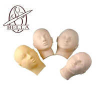 Permanent Makeup Mannequin Head Training Mannequin Flat Head Practice