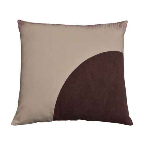 Block Printed Cushion Covers On Beige Color Base , Size 18 x 18 inches by Neelofar_s