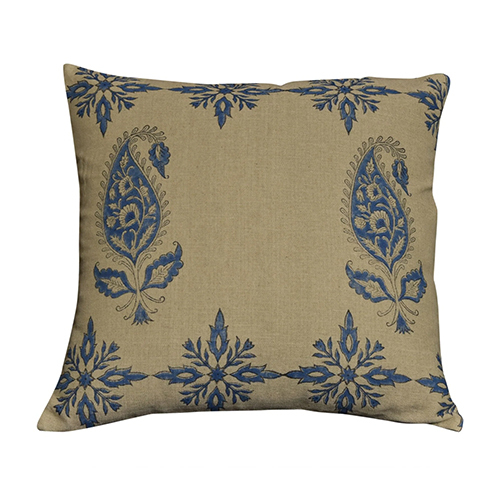 Neelofar_s Hand Block Printed On Linen Cushion Covers
