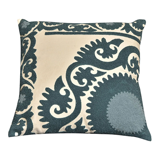 Neelofar_s Suzani Embroidered English Pattern Cushion Cover