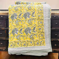 Neelofar_s Beautiful Hand Blocked Print Reversible Double Quilt