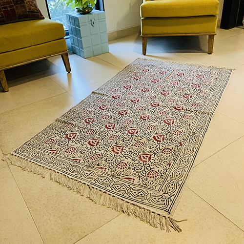 Neelofar_s Hand Block Printed Rug