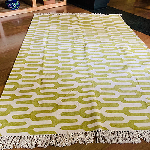 Neelofar_s Handwoven Geometric Rug