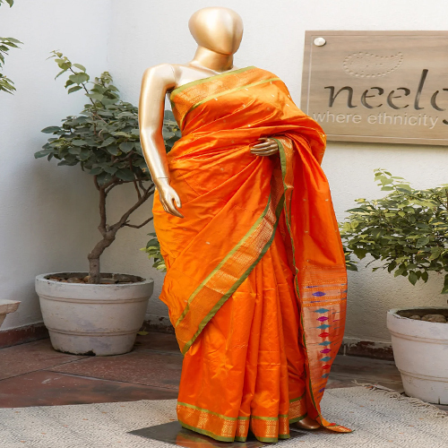 Neelofar_s Silk Saree With Border