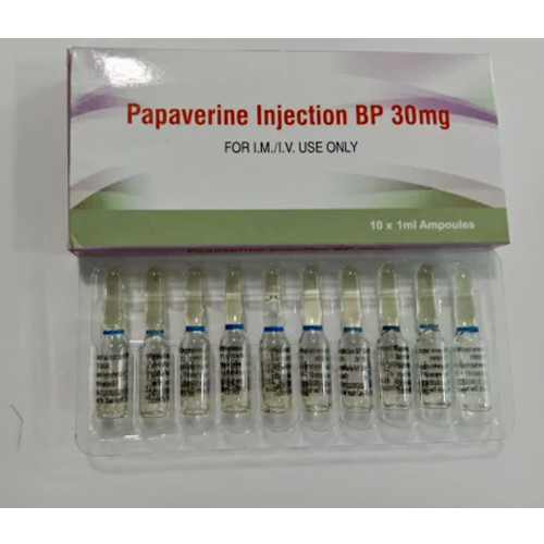 Papaverine Injection BP 30mg