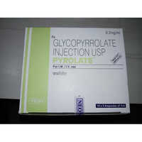 Pyrolate 0.2mg Ml Glycopyrrolate Injection Usp - Physical Form: Liquid