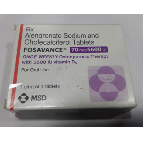 Fosavance 70 mg 5600 IU Tablets