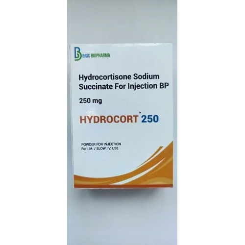 Liquid Hydrocort Hydrocortisone Sodium Succinate For Injection Bp 250Mg