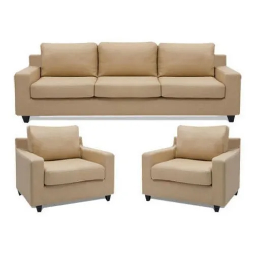 Modern 5 Seater Wooden Sofa Set - Elegant Indian Style Design | Ideal for Living Room Use, Durable Material