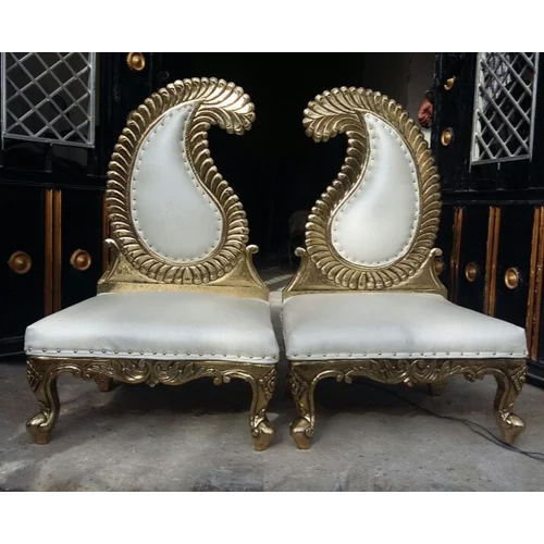 Wedding Mandap Chair - Solid Wood Design | Eco-Friendly, Durable, Easy to Clean Outdoor Furniture