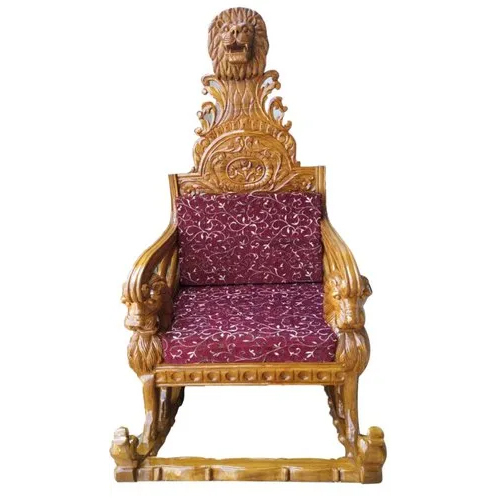 Brown Lion Rocking Chair