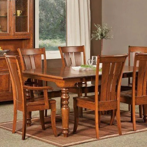 Brown Sheesham Dining Table