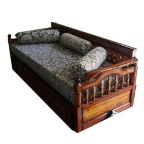 Wooden Sofa Cum Bed - Eco-Friendly & Durable Design | Perfect for Living Room Elegance