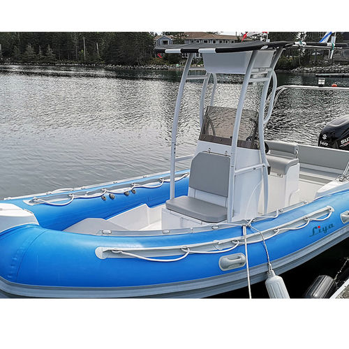 Liya 5.8m Fiberglass Rigid Inflatable Fishing Boat Rib Boat