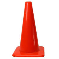 Pvc Traffic Cone - 750 Mm | Orange, Durable Pvc Material, High Quality, Manual Control, Lightweight And Stackable For Road Safety