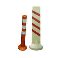 Road Safety Delineators - Color: Orange-white