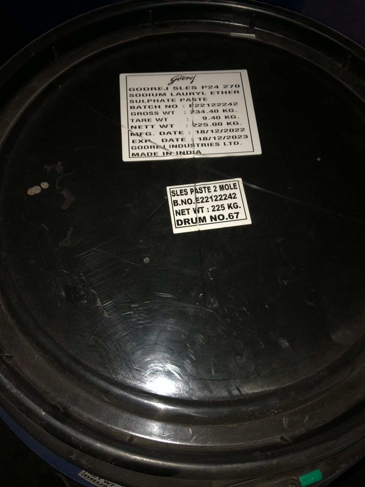 SLES PASTE 70% (SODIUM LAURYL ETHER SULPHATE)