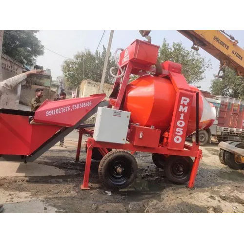 Mini Mobile Batching Plant Capacity - 15 Cum Per Hour Model - Krm - 1050