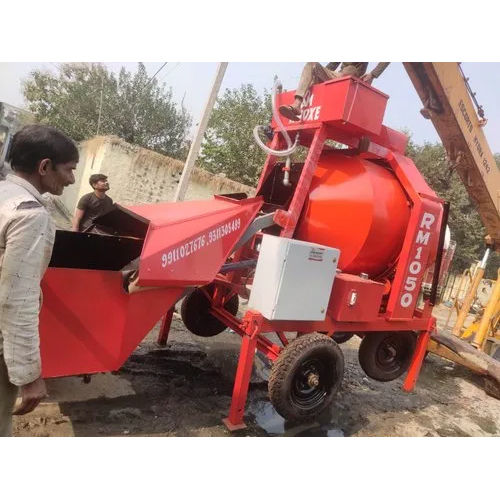 Electric Semi-Automatic RM 1050 Reversible Concrete Mixer