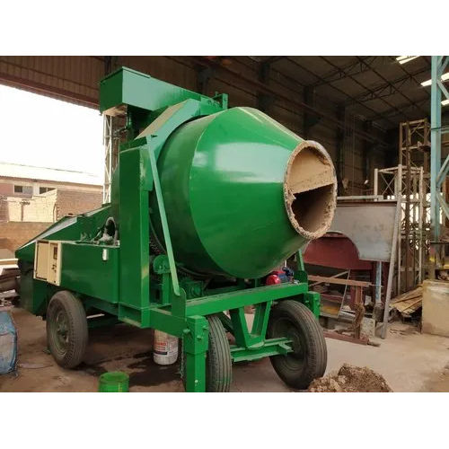 Electric Semi-Automatic Mini Reversible Concrete Mixer