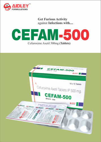 Tablet Cefuroxime 500mg ( Alu 10x10)