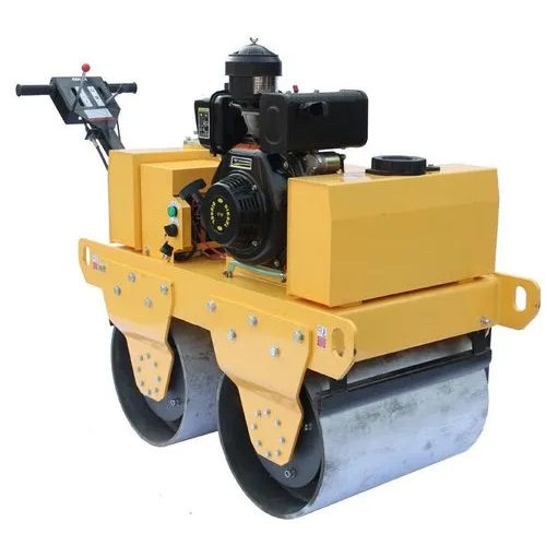 Walk Behind Vibratory Road Rollers Double Drum Roller