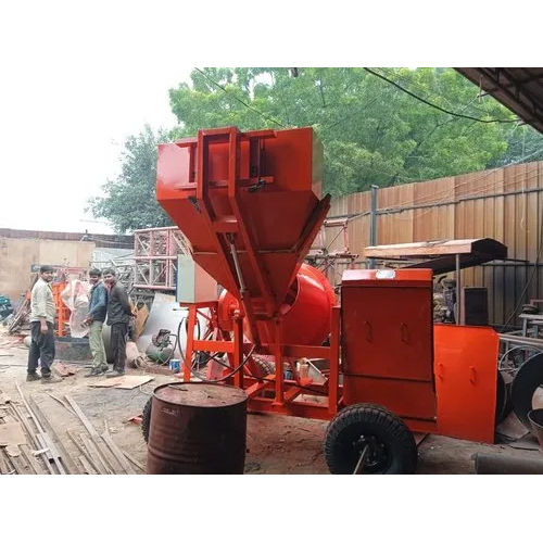 Knoxe Tilting Drum Mixer Clutch Type Digital Hydraulic Concrete Mixer