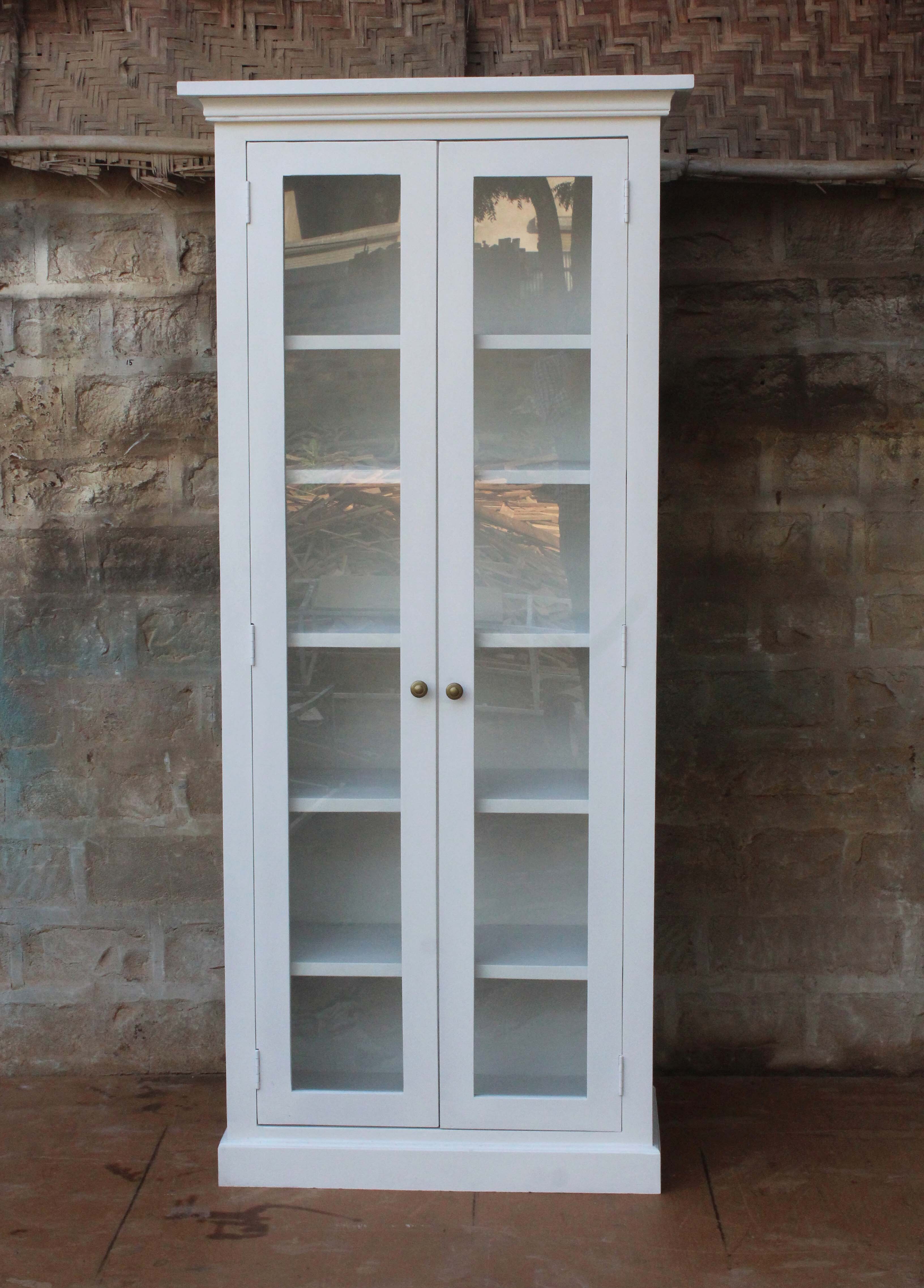 glass door almirah