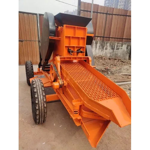 Mobile stone crusher machine