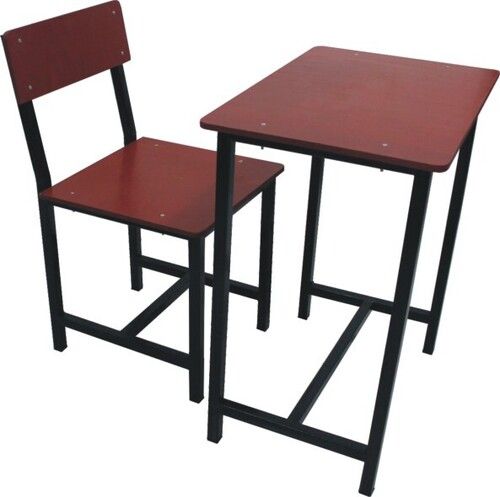 School Single Desk With Chair