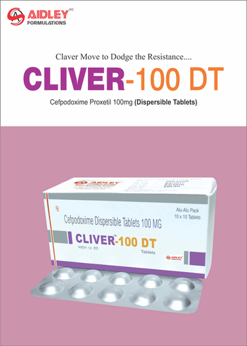 Tablet Cefpodoxime Proxetil 100mg DT