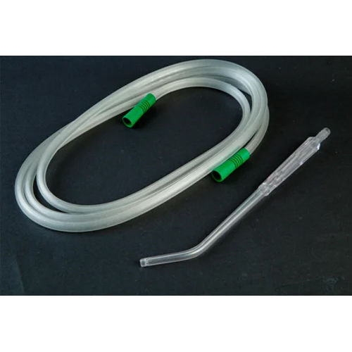 White Yankauer Suction Set