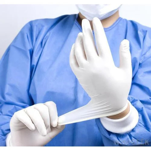 White Latex Surgical Gloves