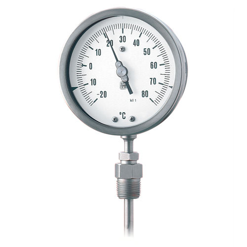 Mercury In Steel Temperature Gauge 