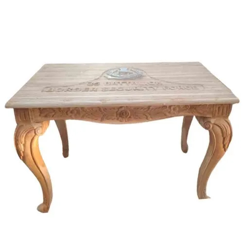 Eco-Friendly 5X3Ft Teak Wood Dinning Table