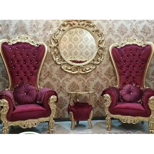 King Teak Wood Sofa Chair Set